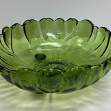 Green Glass Bowl