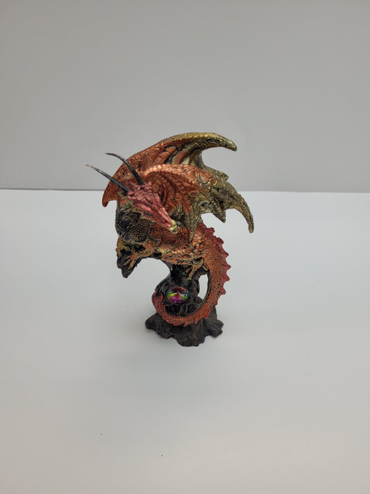 Multicolored Dragon Figurine