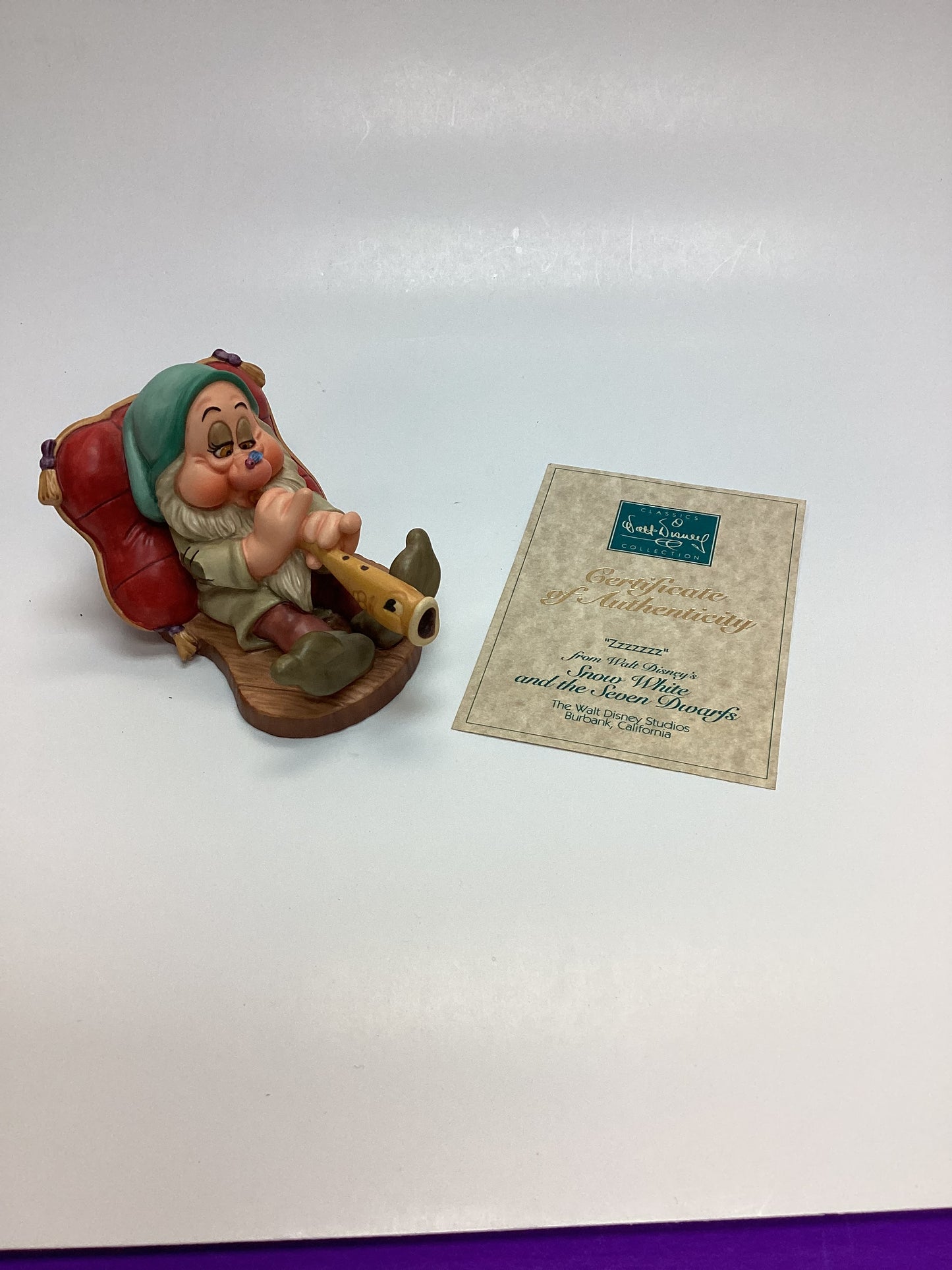 Walt Disney Classic Collections “Zzzzzzz” Sleepy Figurine