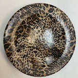 Set of Two Leopard Bowls