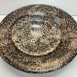 Set of Two Leopard Bowls