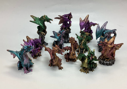 Dragon Collection Set of 12 Figurines