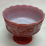 Red Compote Bowl E.O. Brody Co.