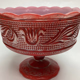 Red Compote Bowl E.O. Brody Co.