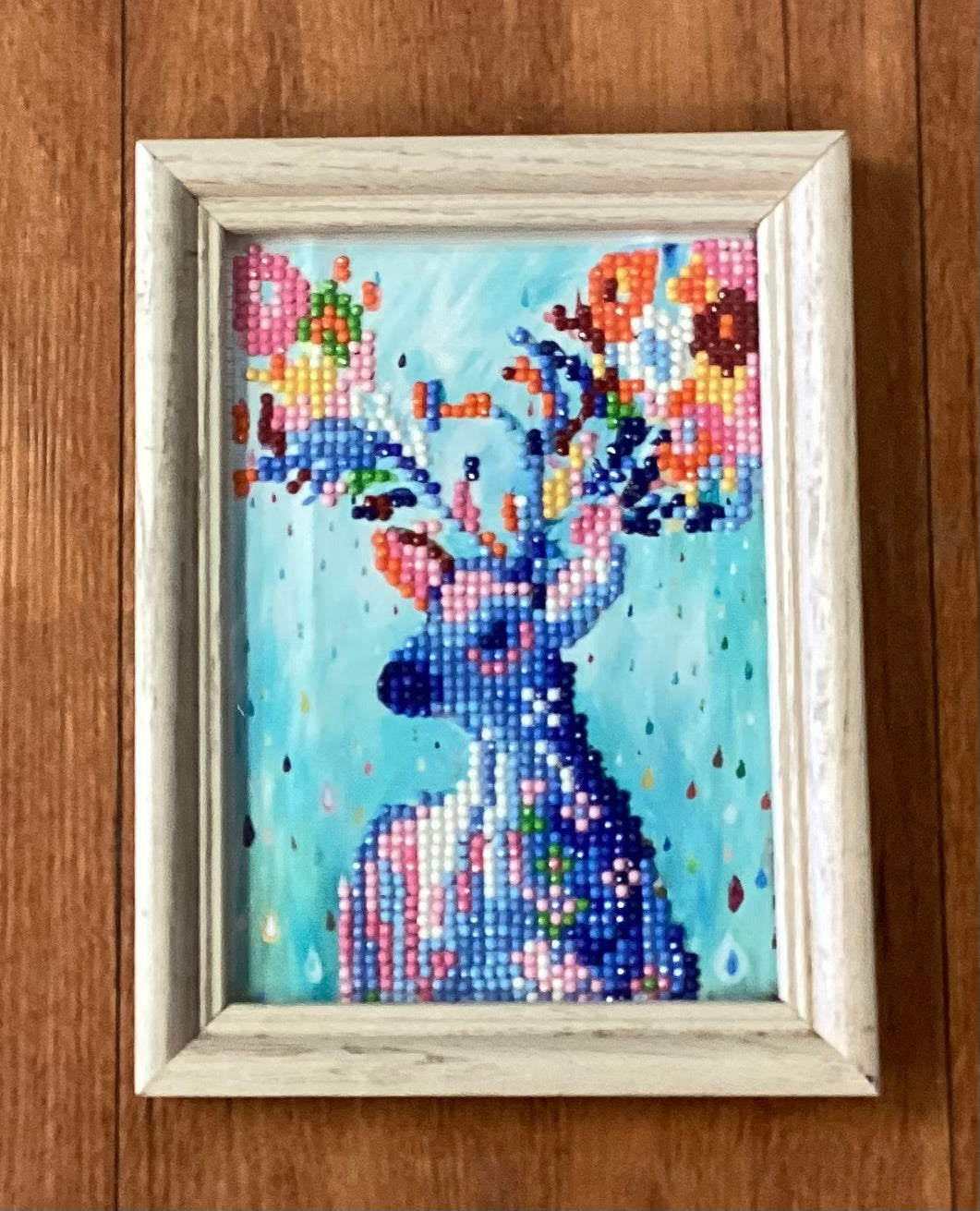 Framed Reindeer Diamond Art