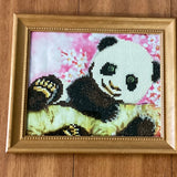 Framed Panda Diamond Art