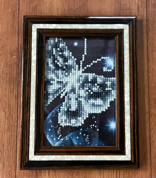 Diamond Art Butterfly in Natalini Frame