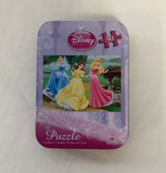 50pc. Disney Princess Puzzle With Cinderella, Belle, and Aurora