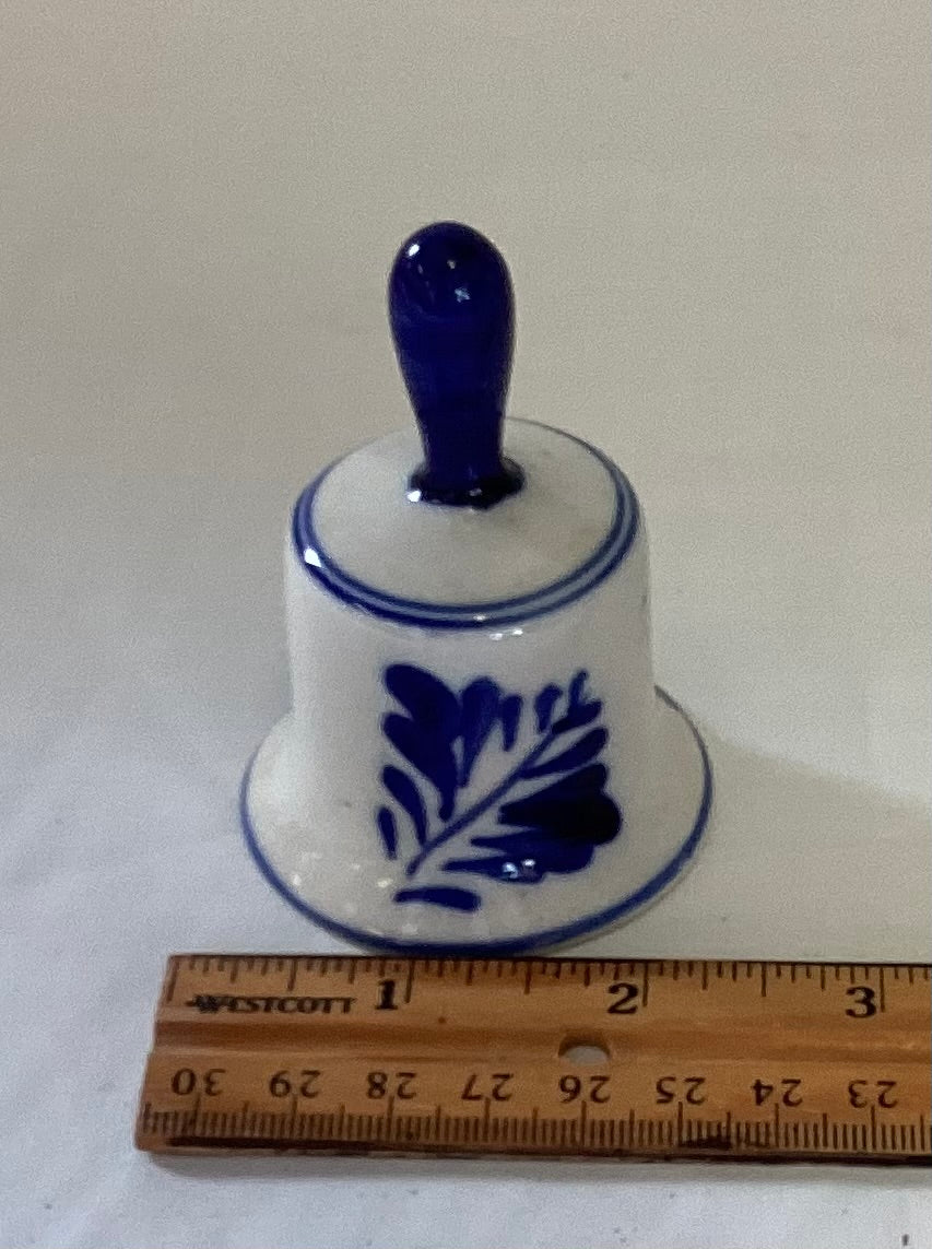 Blue Delft Miniature Handpainted Holland Bell