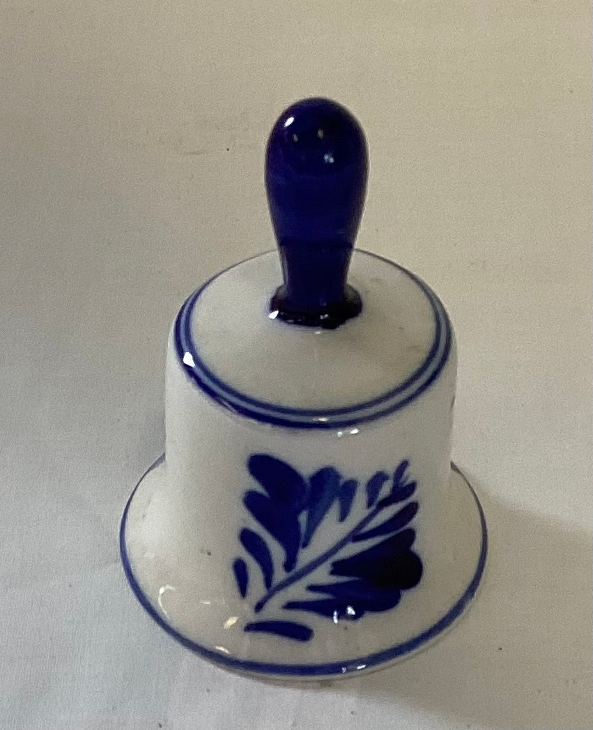 Blue Delft Miniature Handpainted Holland Bell