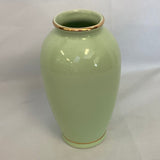 Vintage Japanese Green Vase