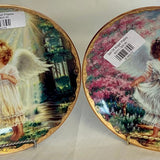 Pair Of Garden Blessings Angel Plates