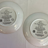 Pair Of Garden Blessings Angel Plates