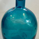 Blue Toned Eagle Wheaton Bottle