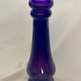 Purple Glass Pedestol