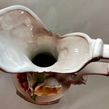 Antique Capodimonte Pitcher Vase