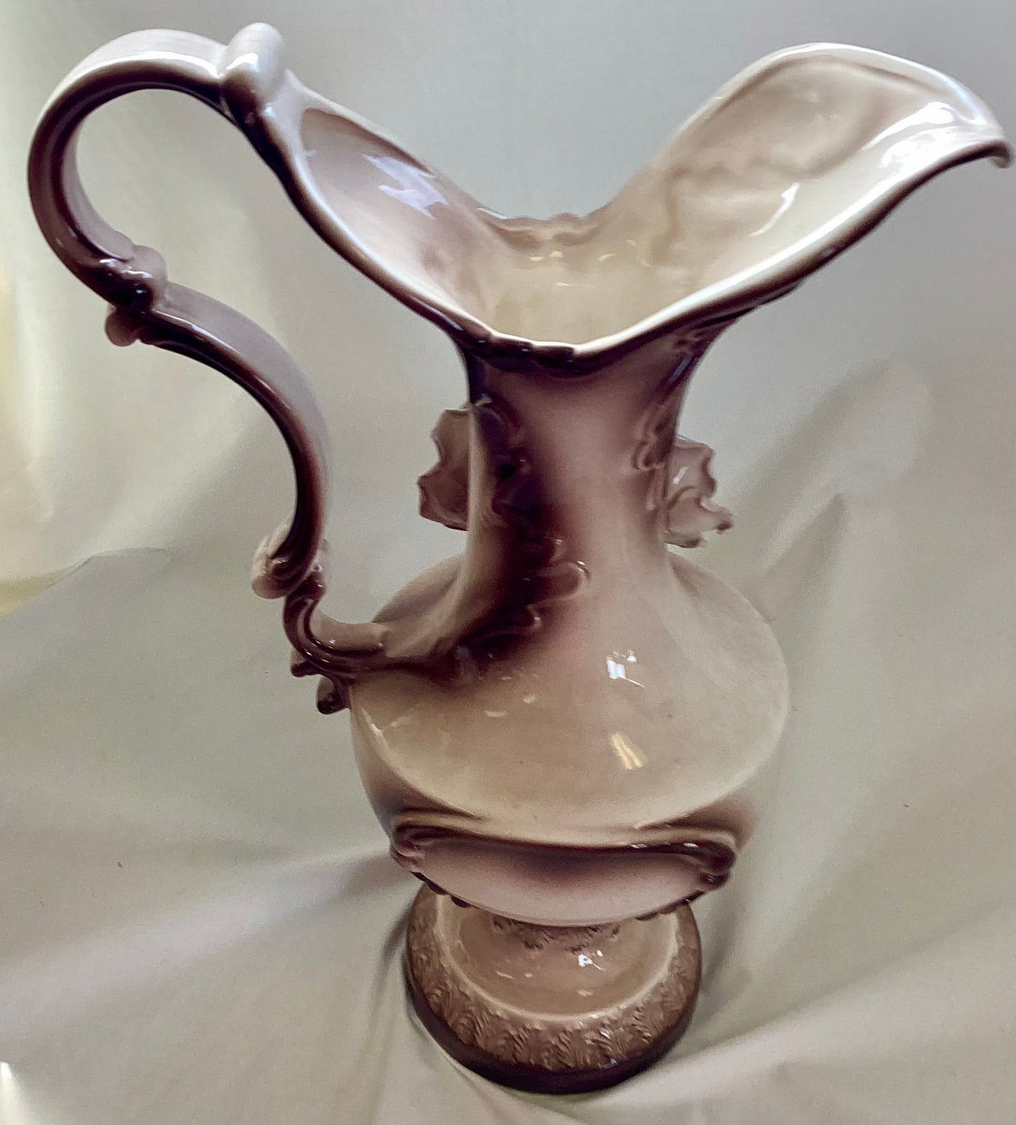 Antique Capodimonte Pitcher Vase