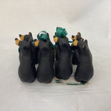 Black Bear Napkin Rings Set of Four