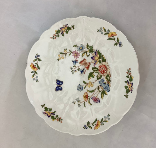 Ainsley Cottage Flower and Butterfly Plate