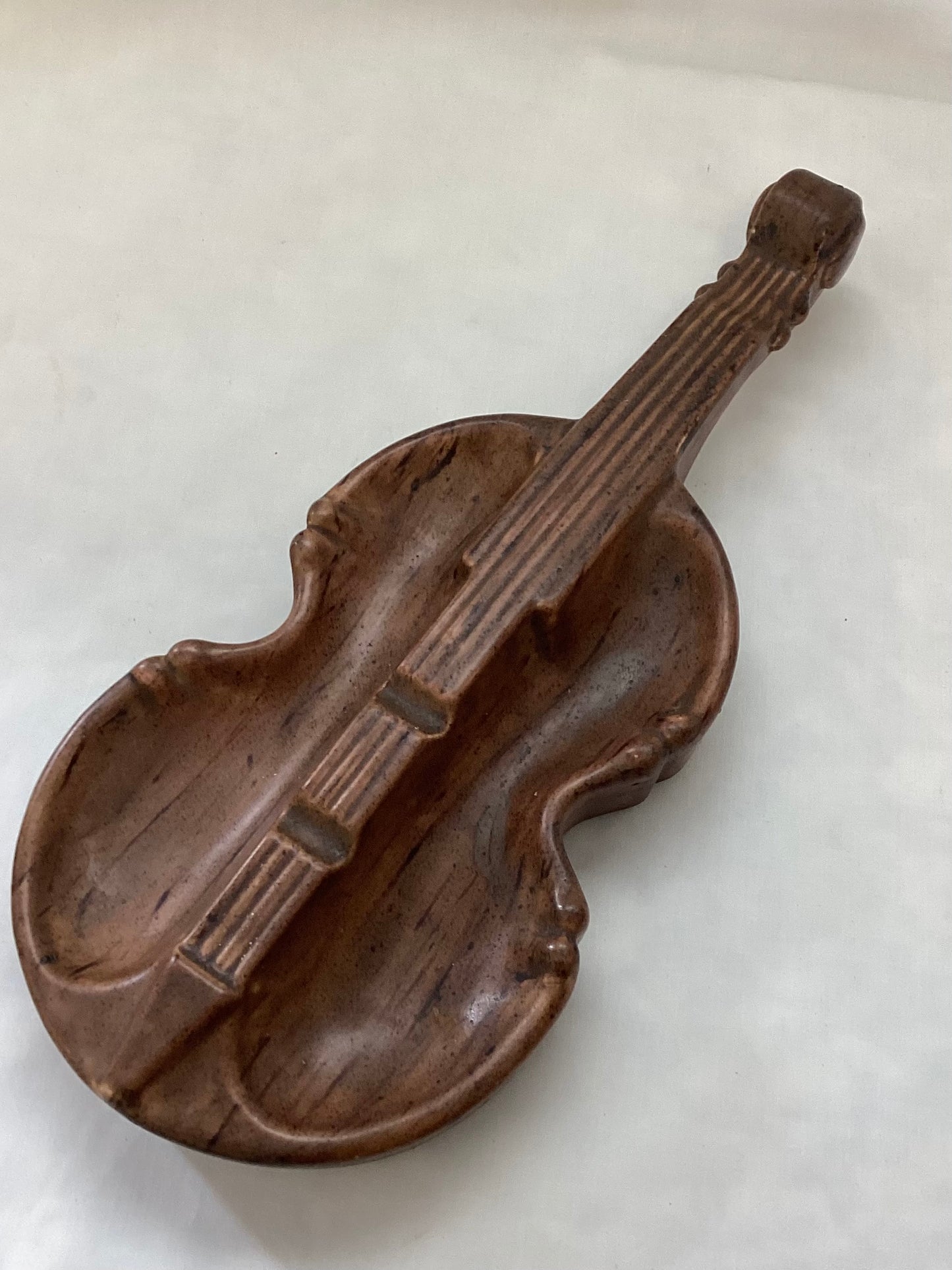 Vintage violin ashtray