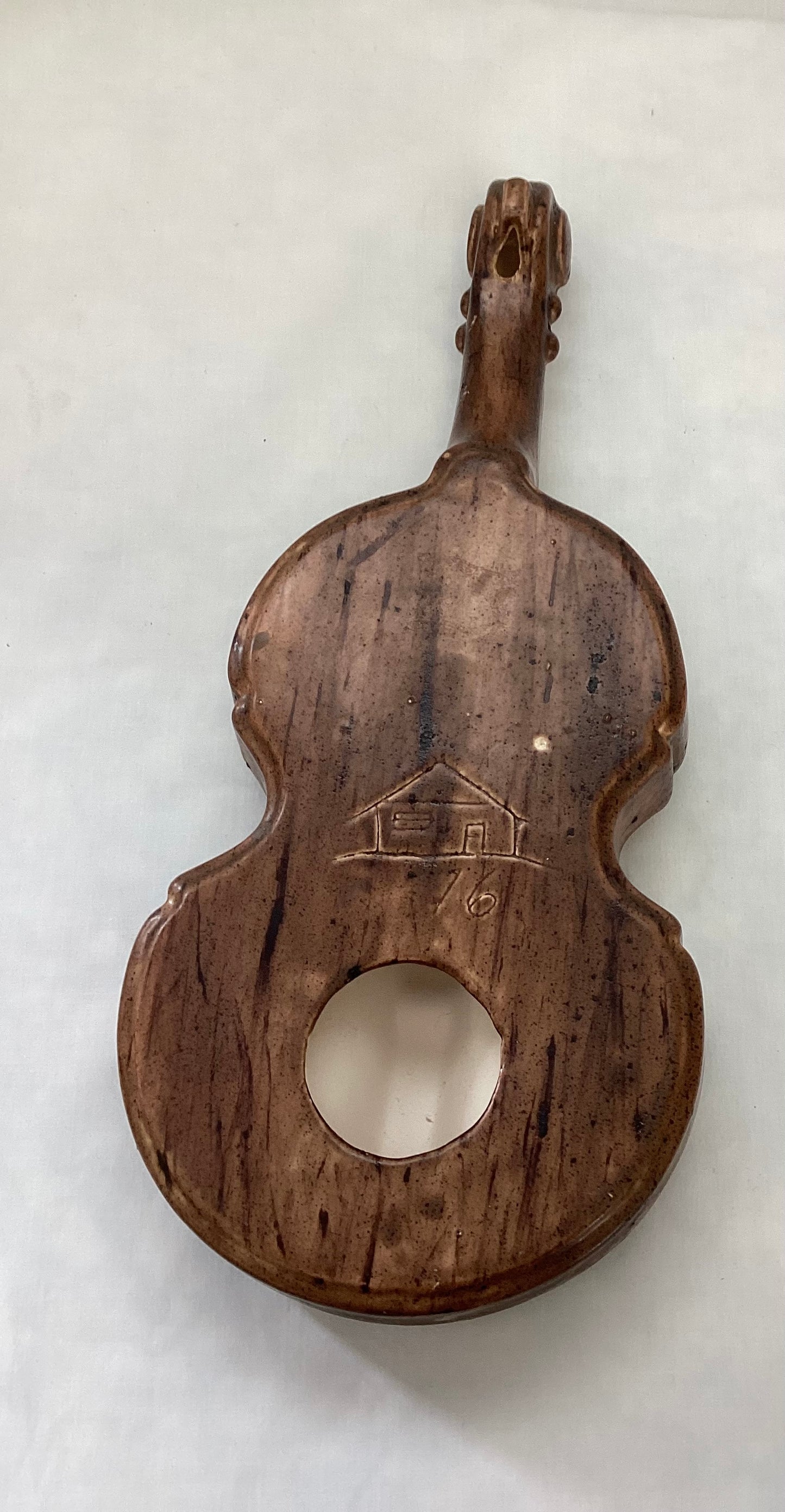 Vintage violin ashtray