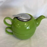 Vintage Gren Tea Pot\ Cup