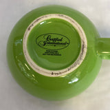 Vintage Gren Tea Pot\ Cup