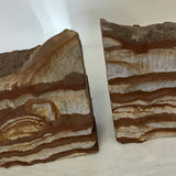 Sediment Rock Bookends