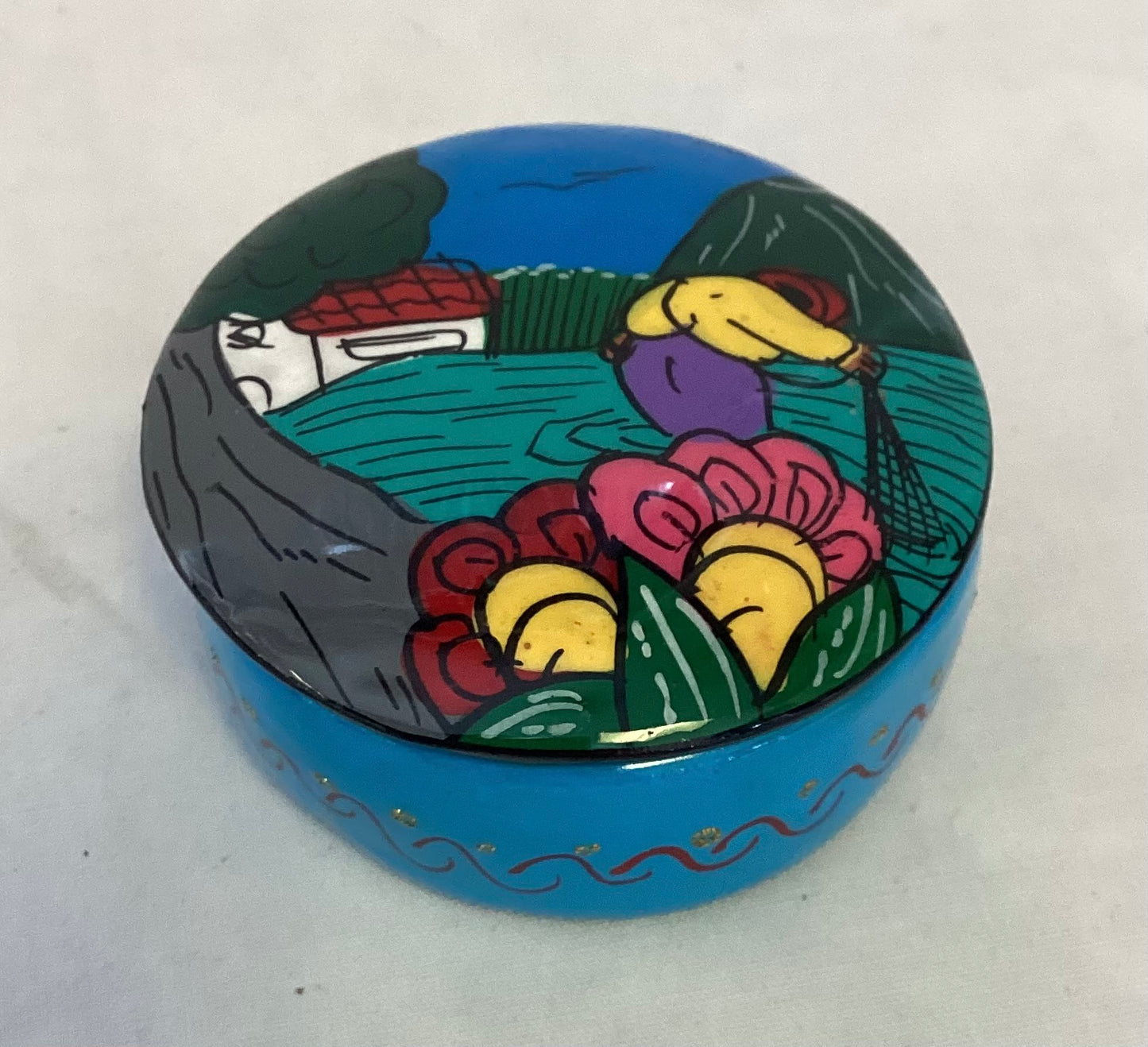 Handpainted Trinket Box