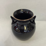 Black Asian  Vase