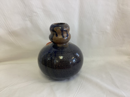 Glazed Gecko Vase