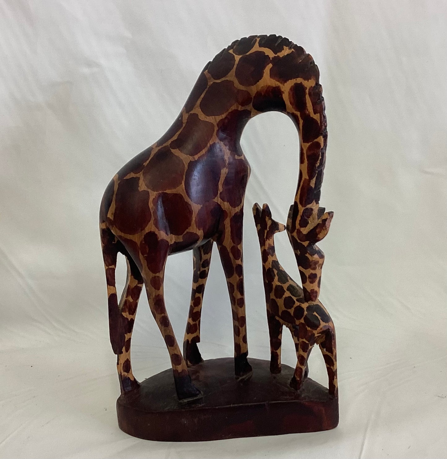 Handmade Giraffe and  Her Calf