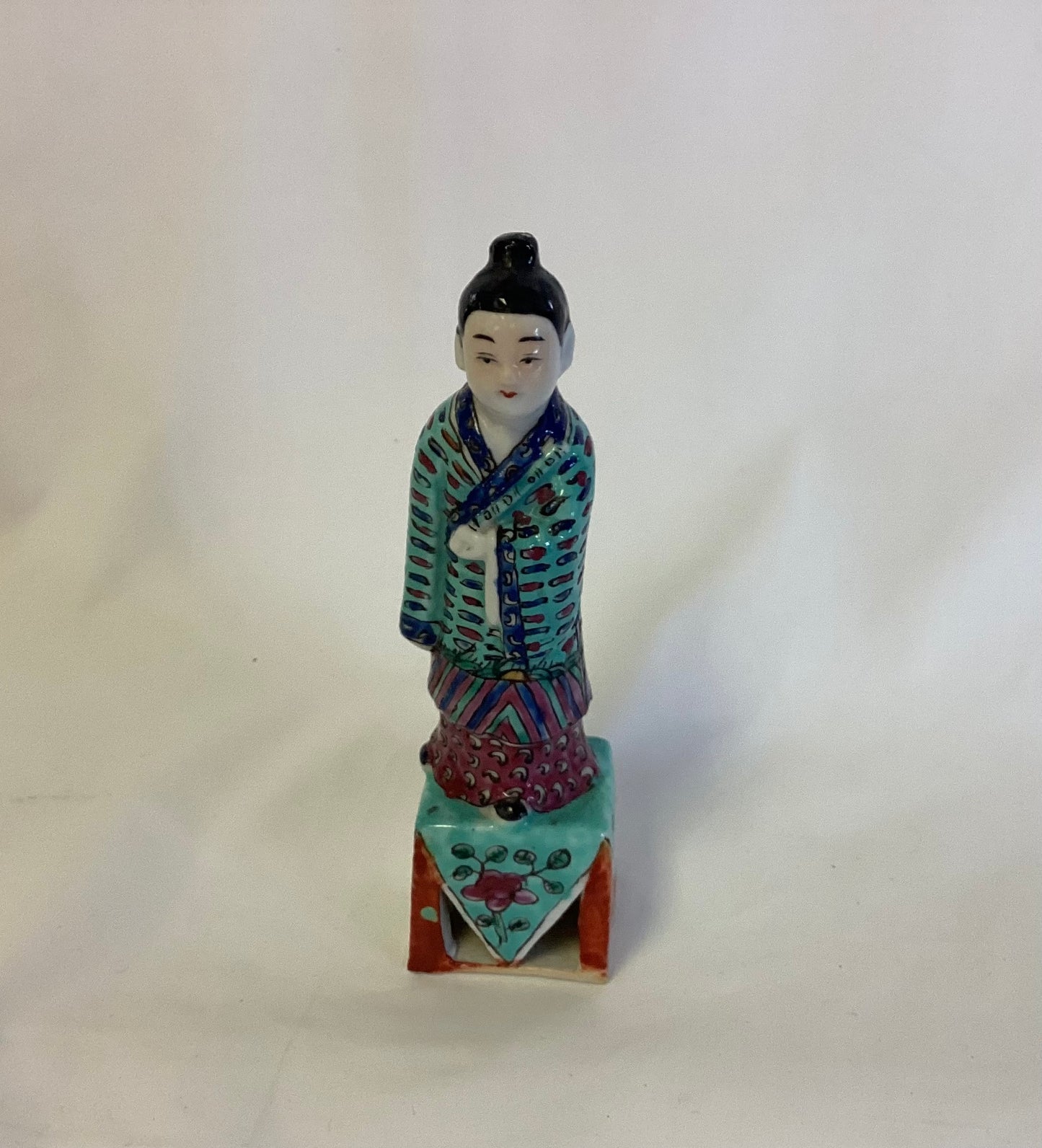 Asian Figurine in Blue