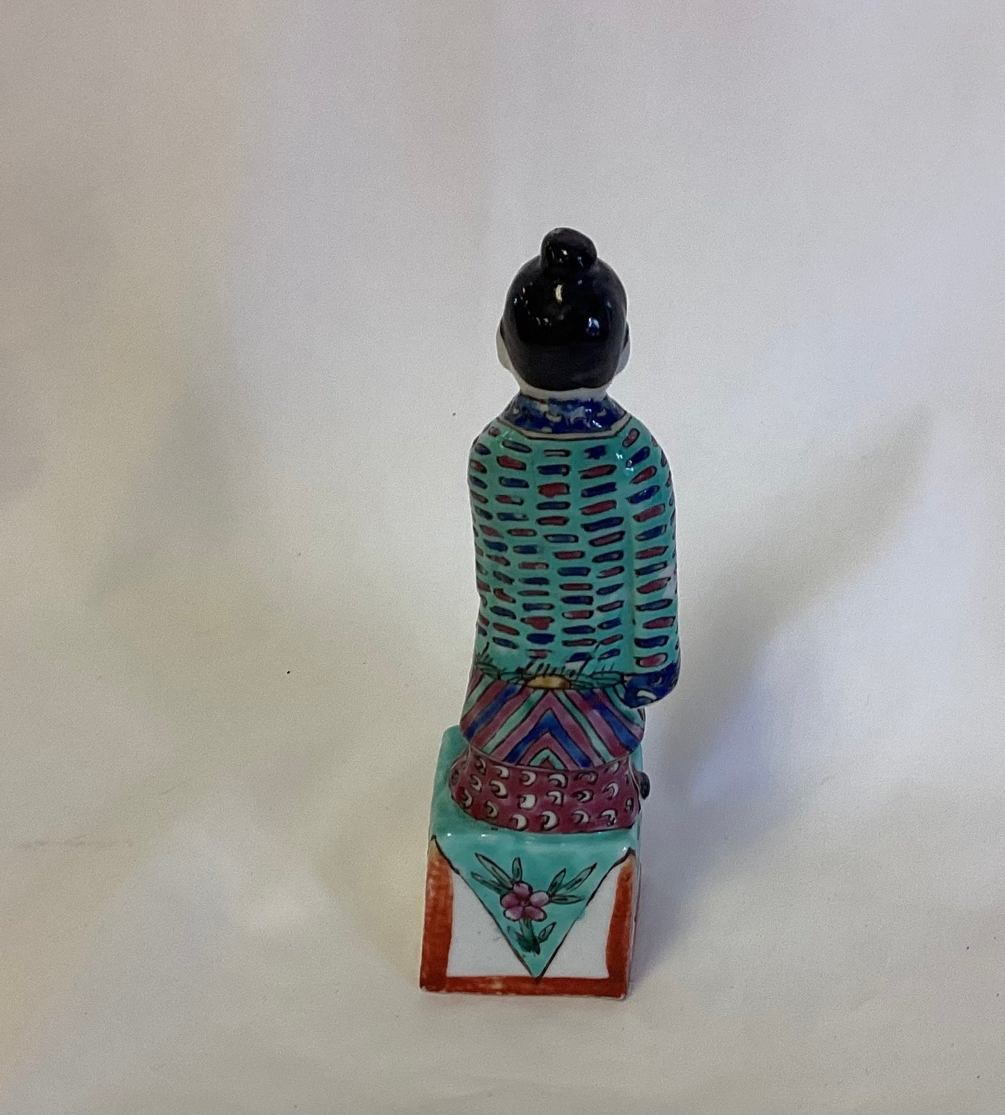 Asian Figurine in Blue