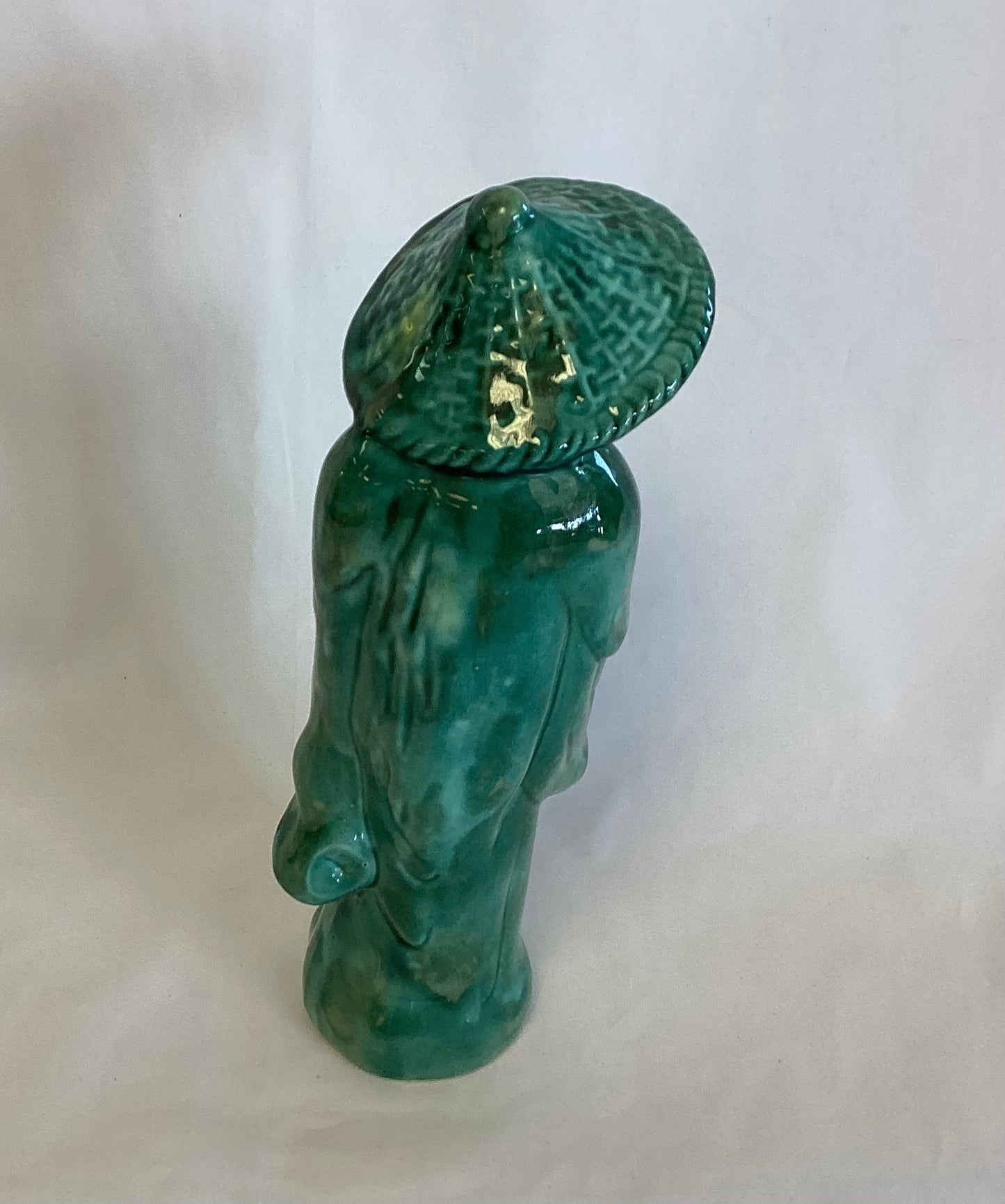 Asian Gentleman Green Ceramic