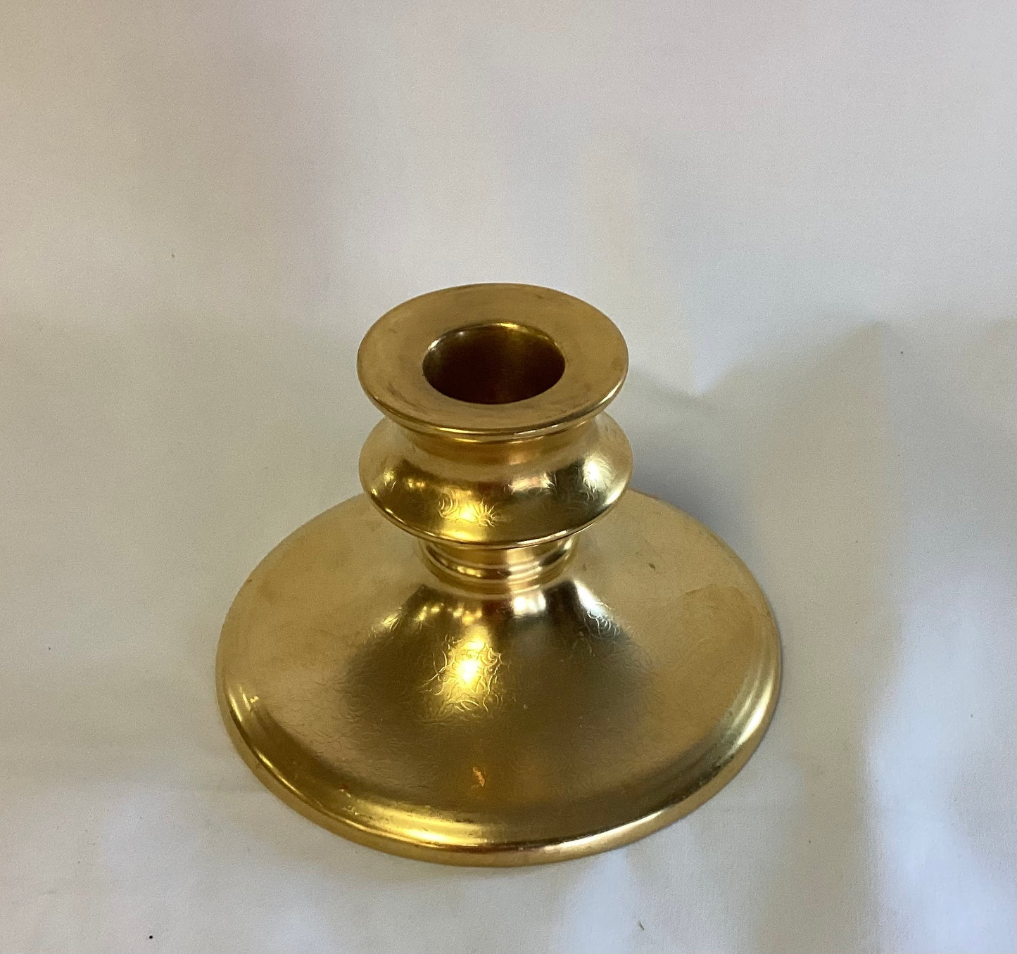 Vintage Pickard Gold Candleholder