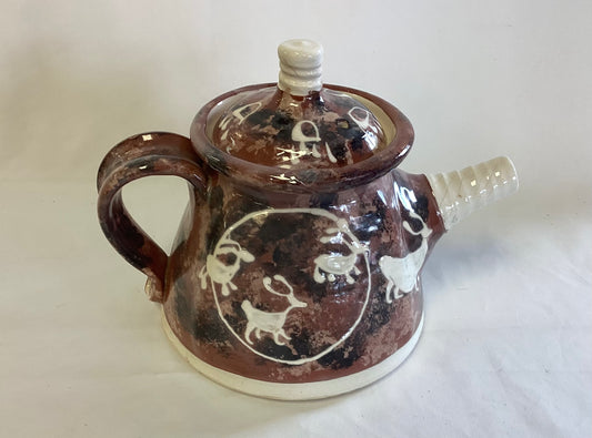 Colette Earthen  Teapot  and Lid