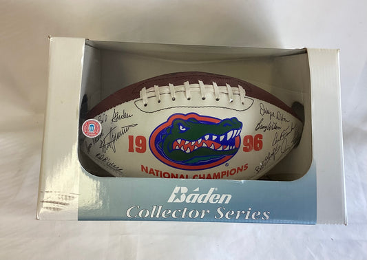 Florida Gator Boden 1996 Signed Football