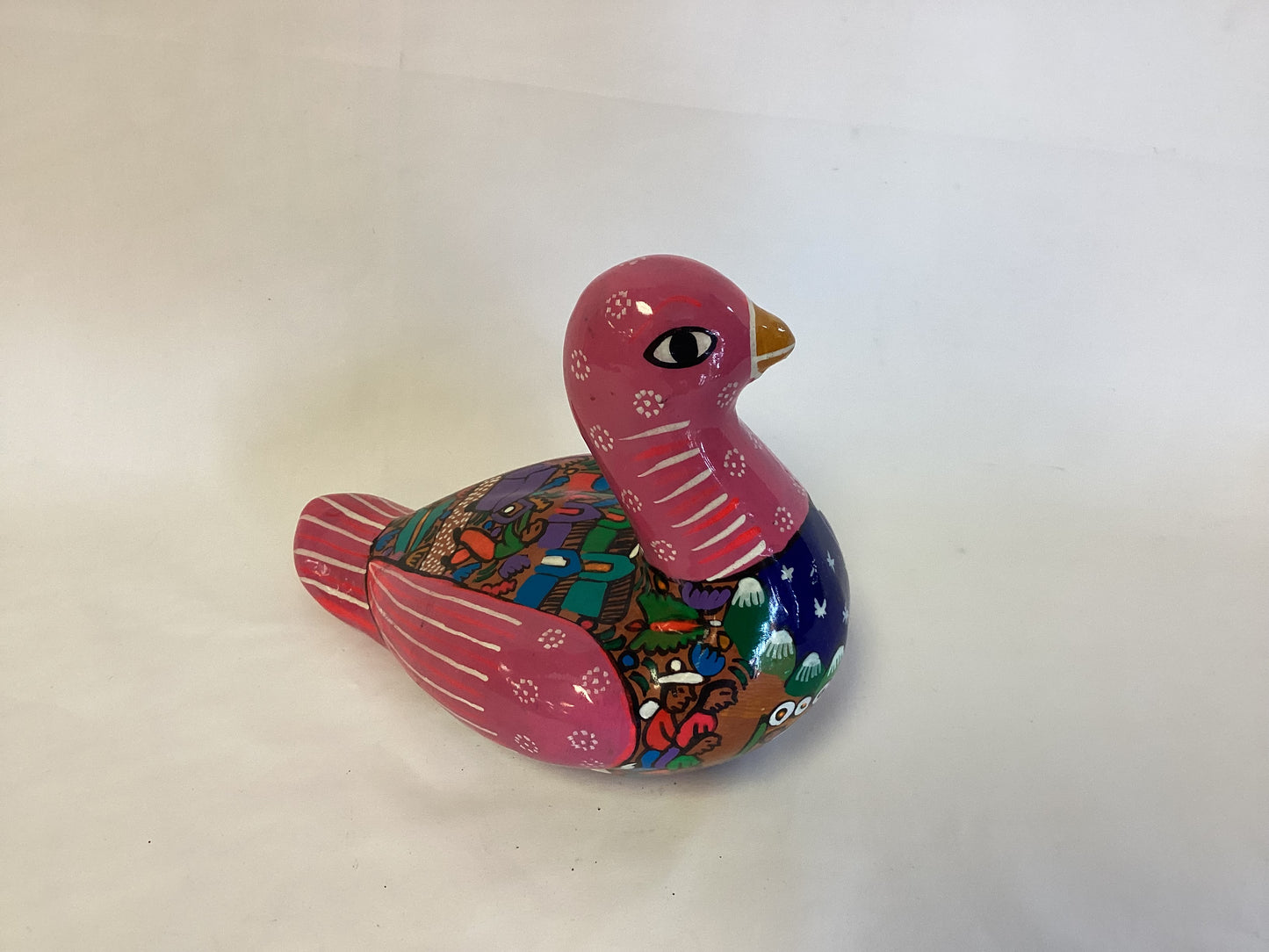 Talavera Pottery Multi Colored Bird