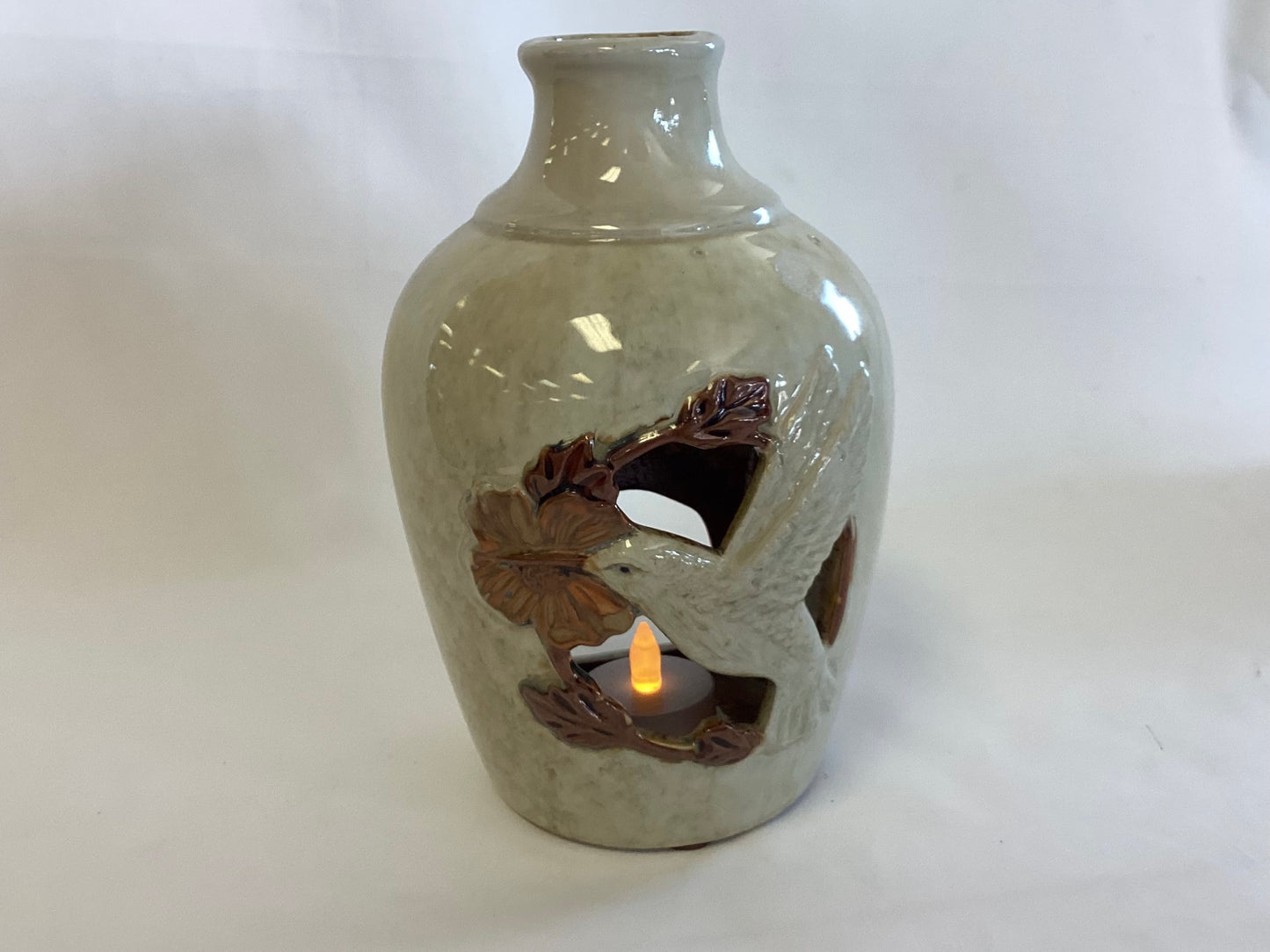 Dove Candle Vase