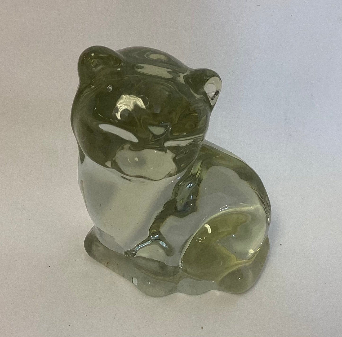 Fenton Glass Cat