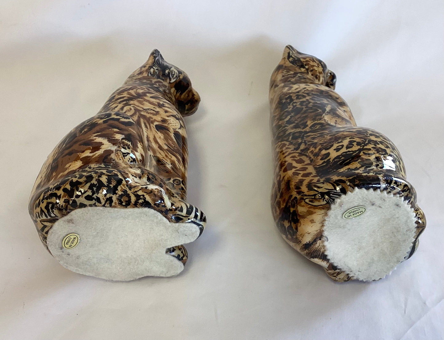 Cheetah Figurines Pair