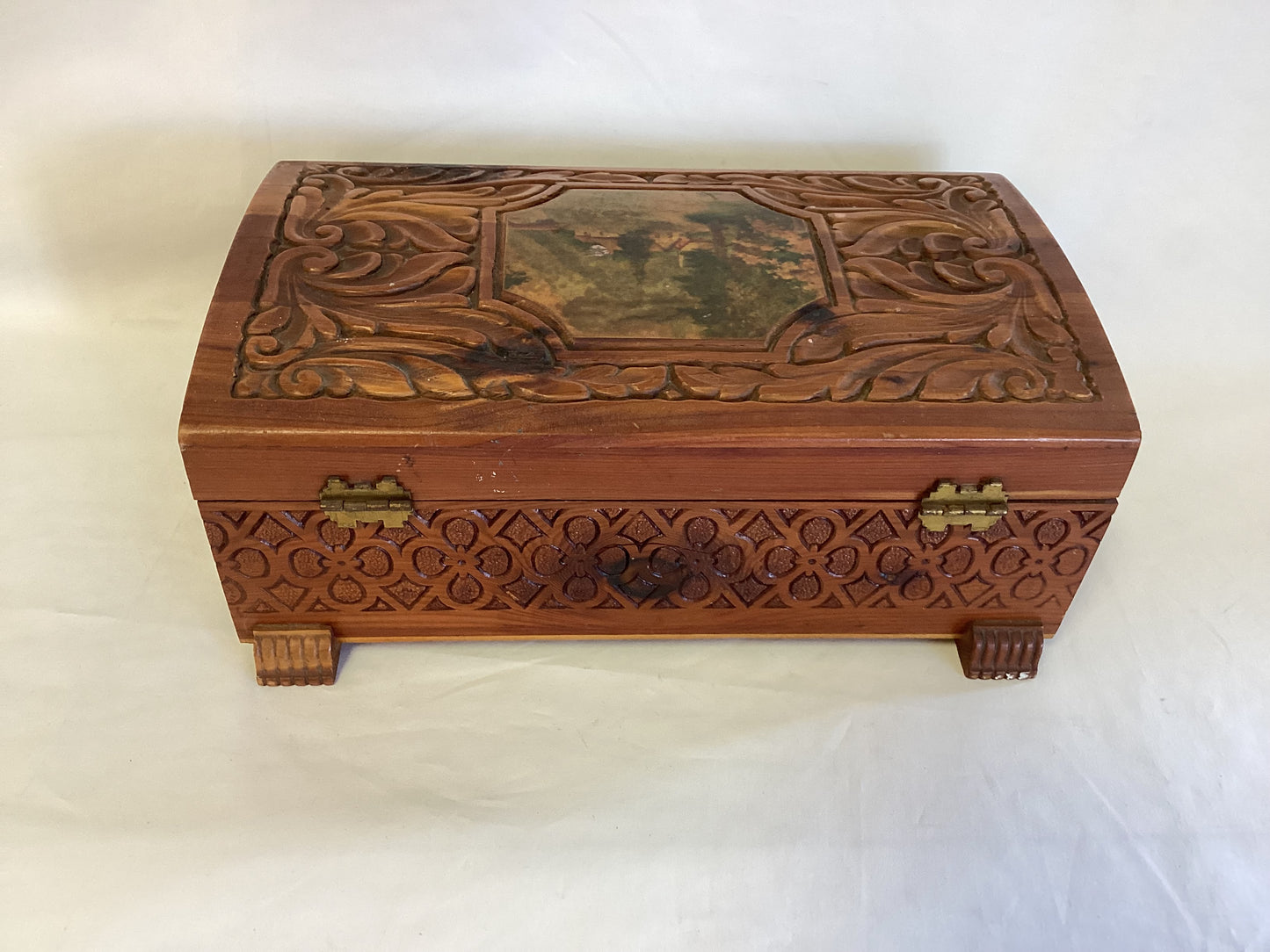 Vintage Cedar Box