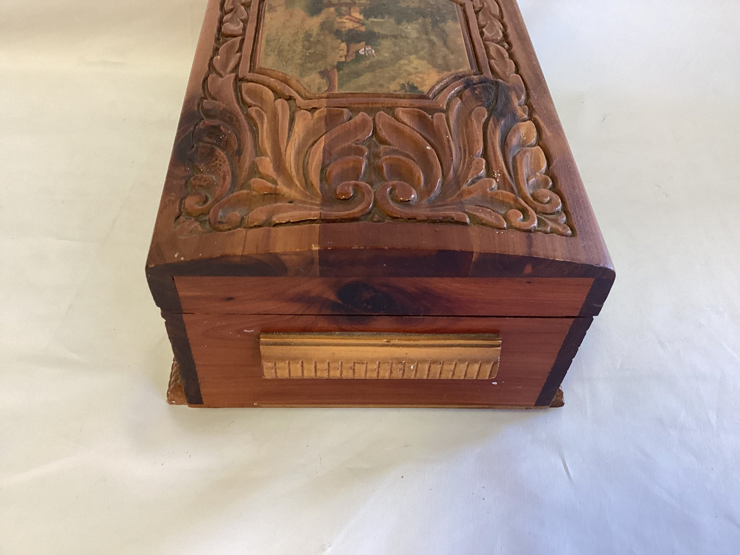 Vintage Cedar Box