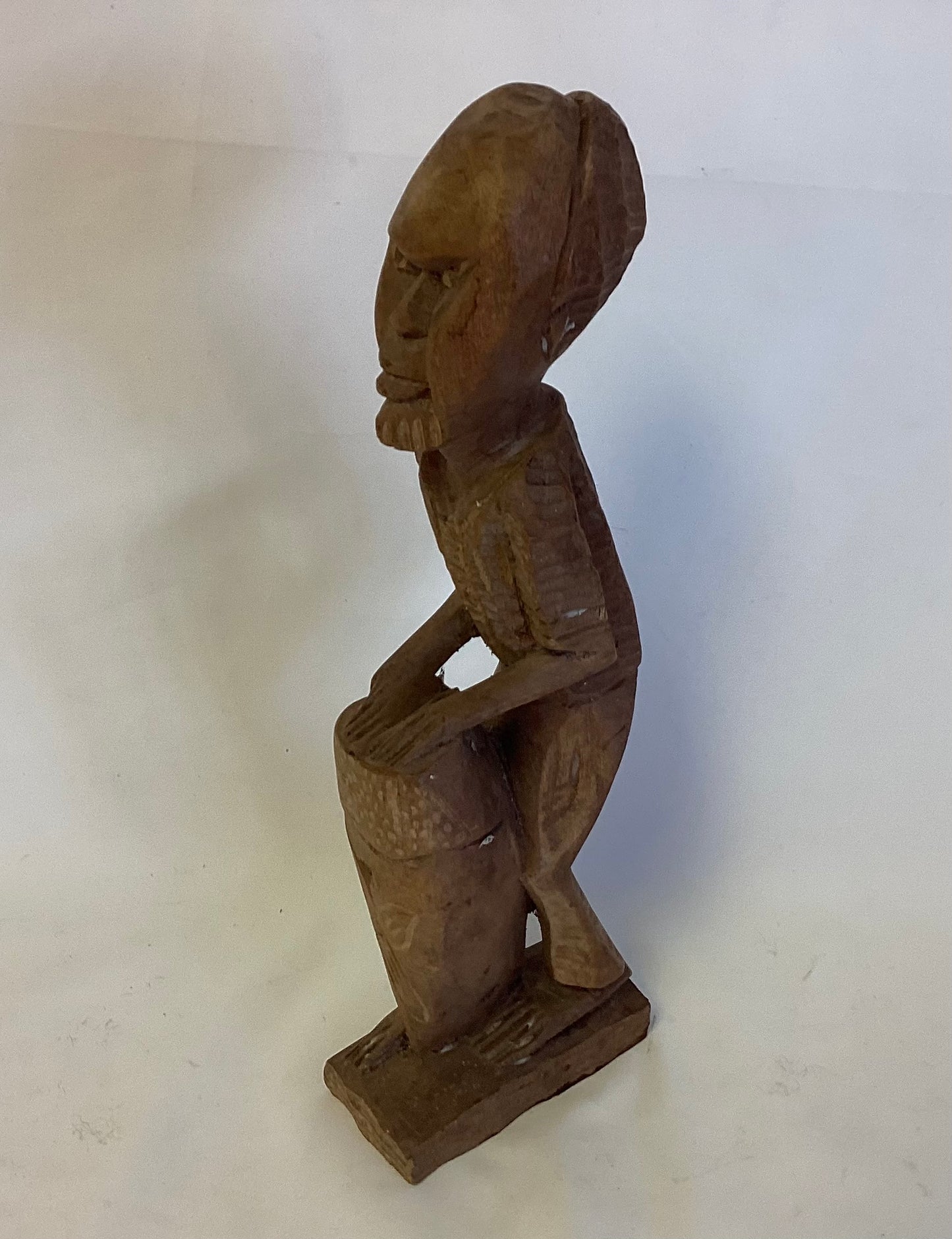 Vintage Wood Carved Figurine