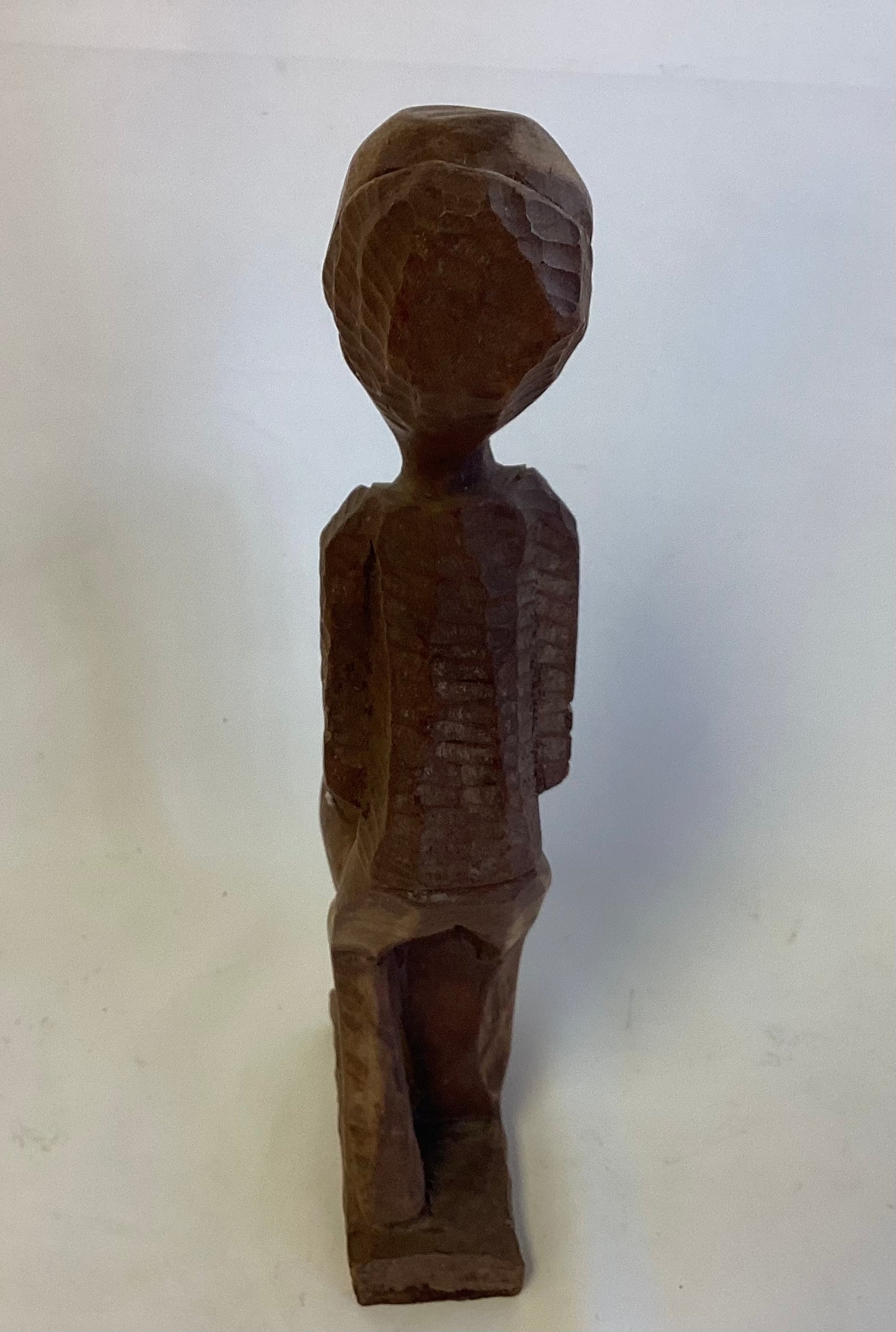 Vintage Wood Carved Figurine