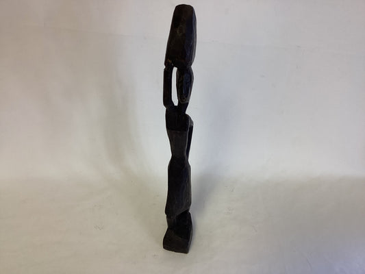 Wood Carved Female Figurine