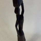 Wood Carved Female Figurine