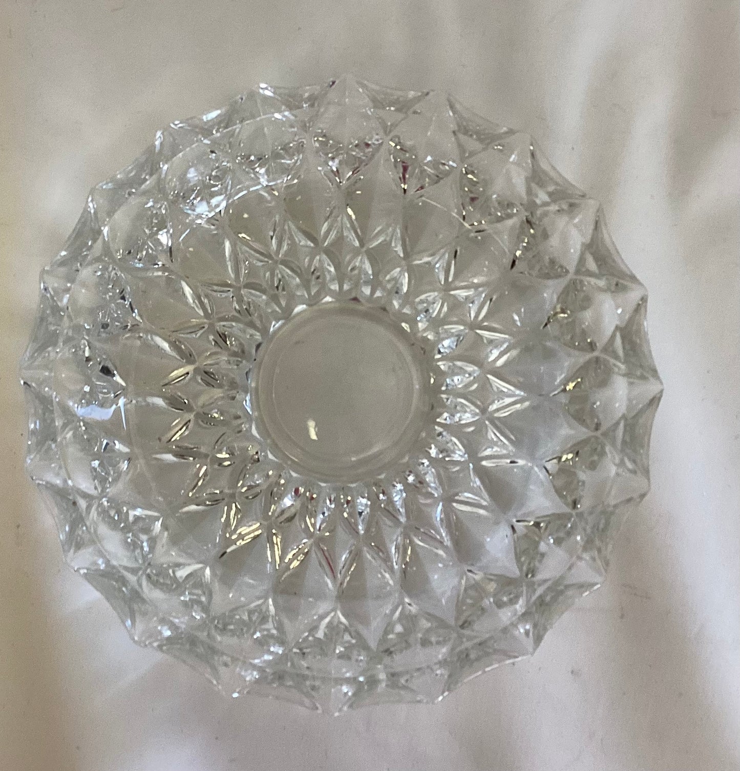 Vintage Crystal Ashtray