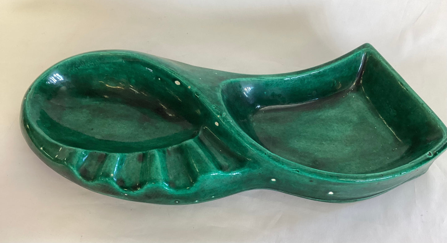 Green Cigar Ashtray